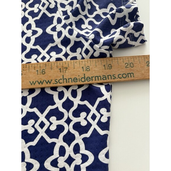 IBKUL 1/4 Zip Shirt Womens Medium Blue White Quick Dry Cool UPF 50 Golf Tennis - Picture 9 of 15